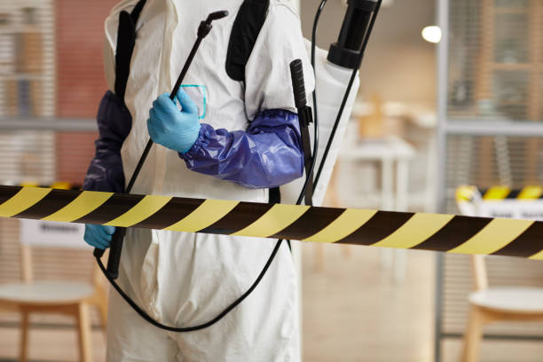 Professional Sewage Cleanup technician working in Lamar, SC